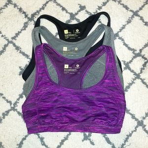 Bundle of 3 Xersion Sports Bras Size S